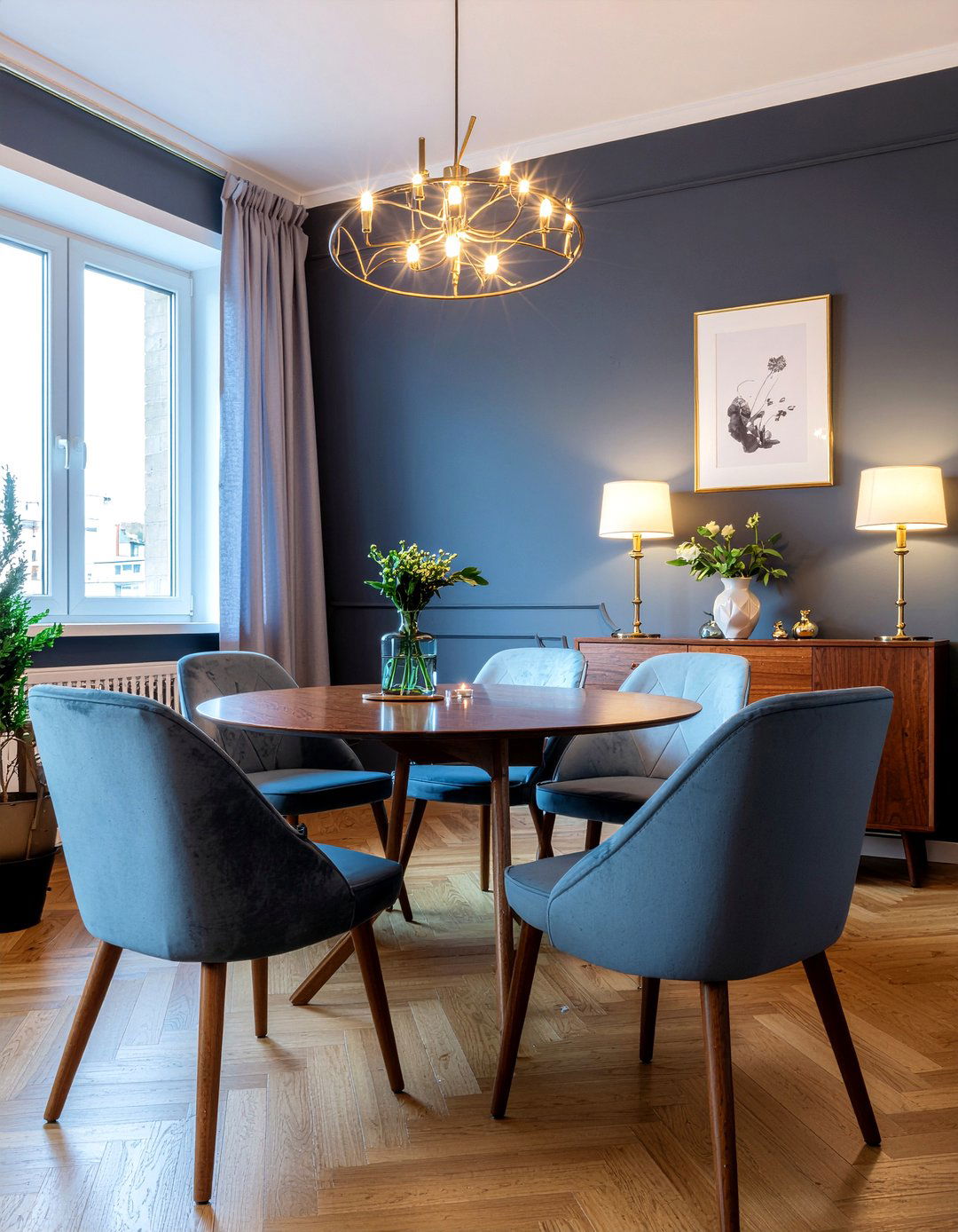 Dark Moody Dining Room - 30 forever dining room ideas