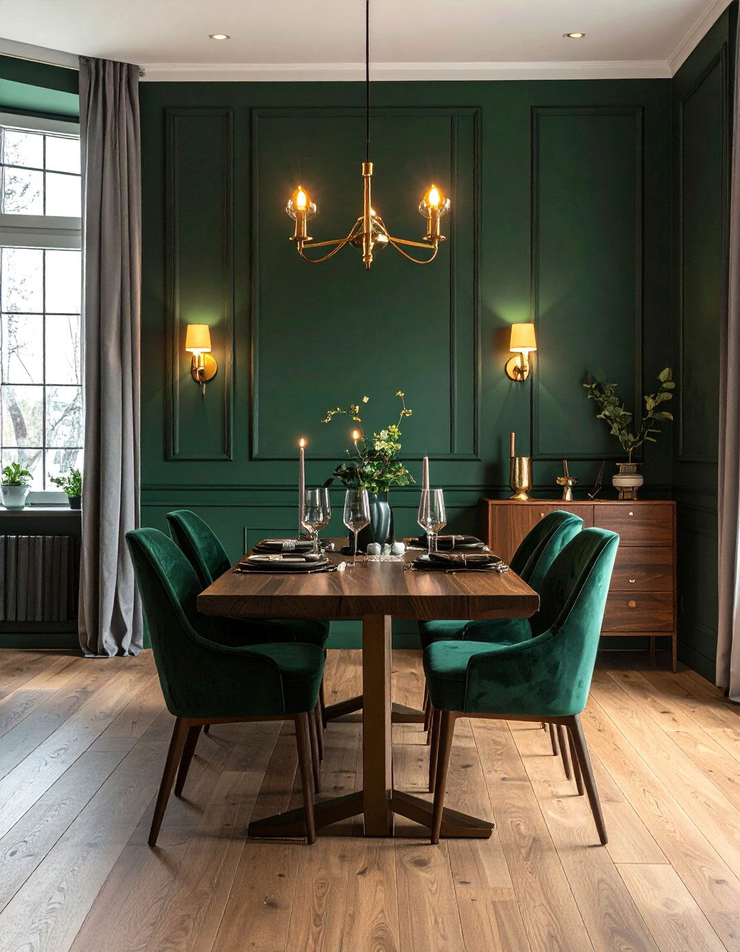Dark Moody Dining Room Colors - 30 updated dining room ideas