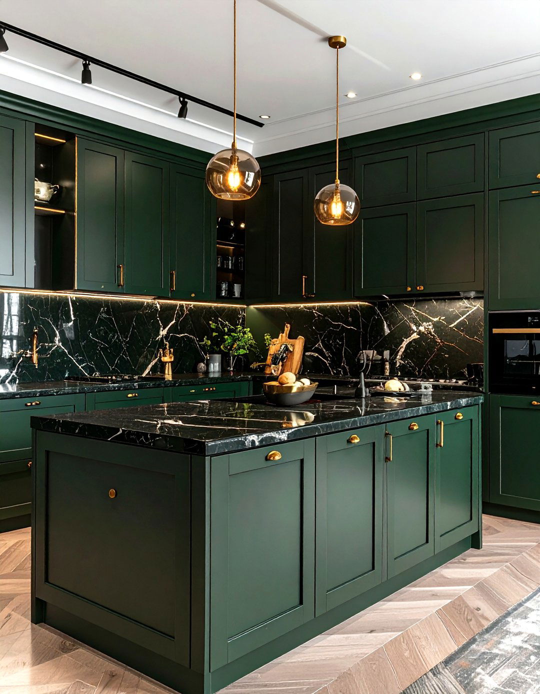 Dark Moody Kitchen - 30 kitchen personality ideas
