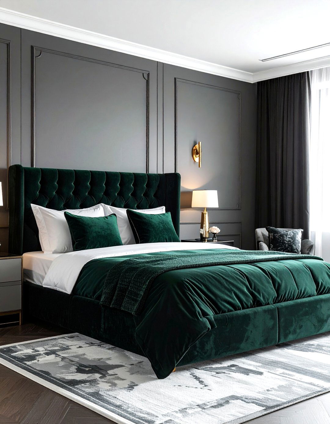 Dark Moody Master Bedroom - 30 main bedroom ideas