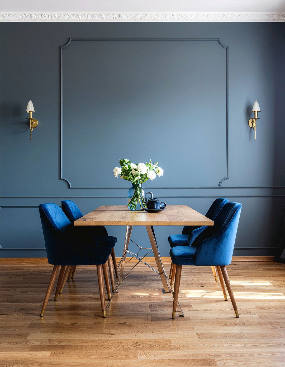 Dark Moody Paint Colors - 30 dining room makeover ideas