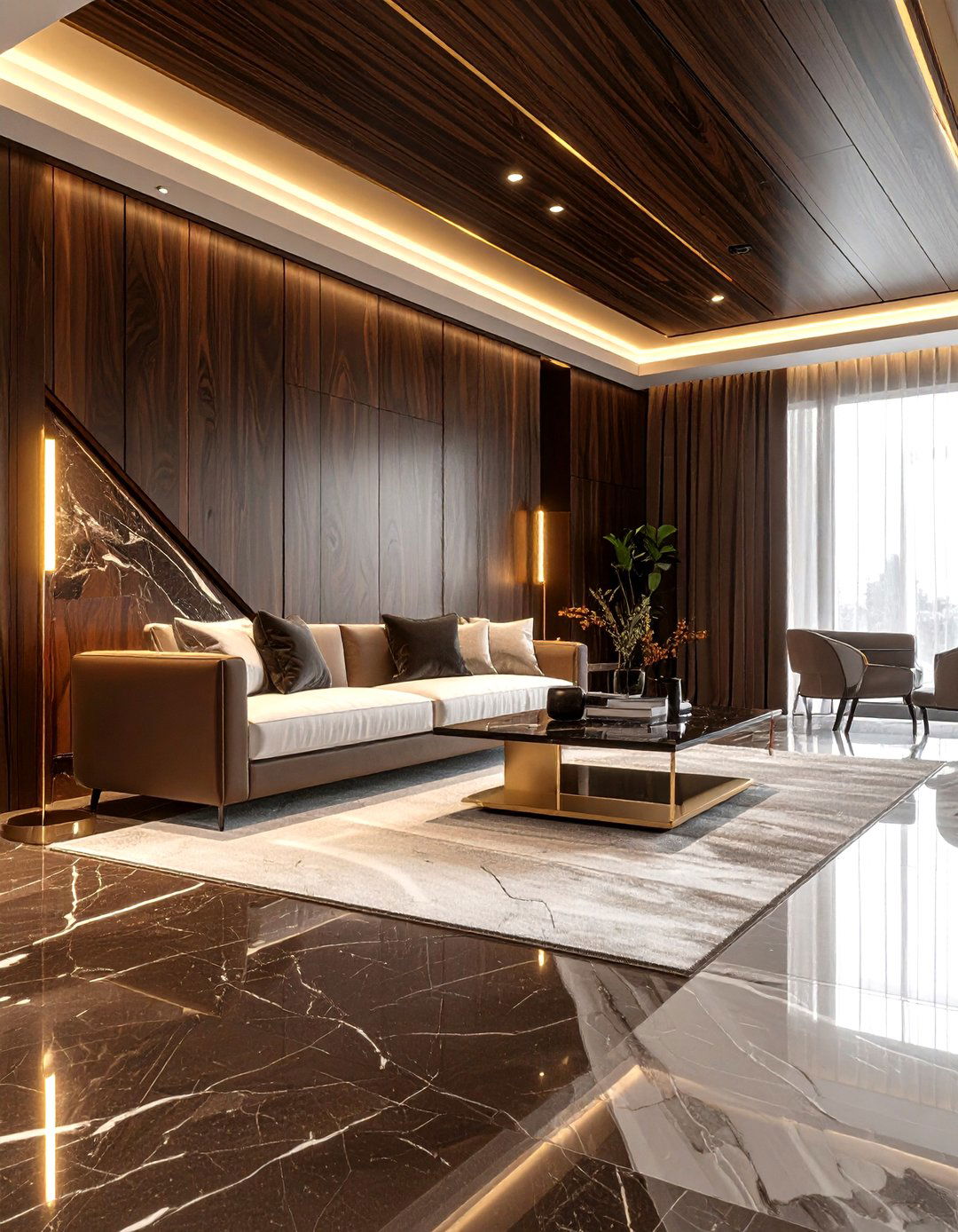 Dark Oak Paneling - 30 kitchen paneling ideas