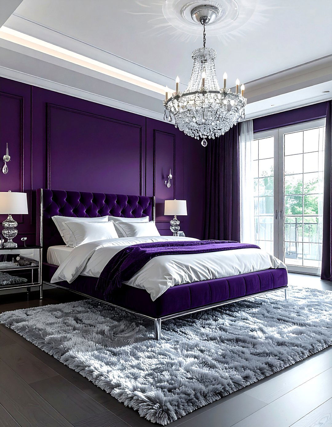 Dark Purple Bedroom - 30 moody bedroom ideas