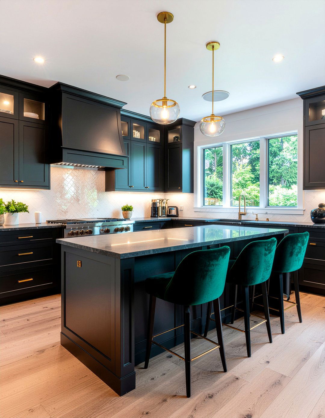 Dark Velvet Kitchen - 30 moody kitchen ideas