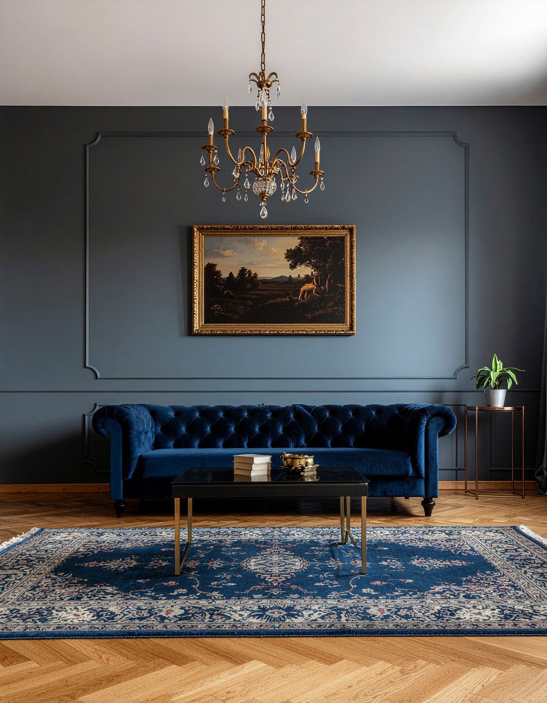 Dark Victorian living room - 30 Victorian living room ideas