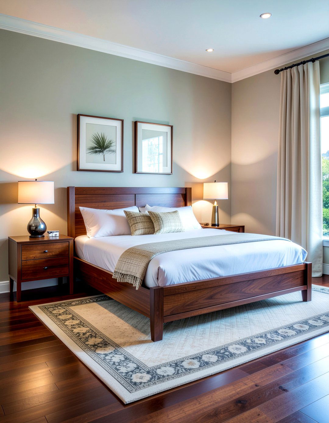 Dark Walnut Bedroom Set - 30 bedroom sets