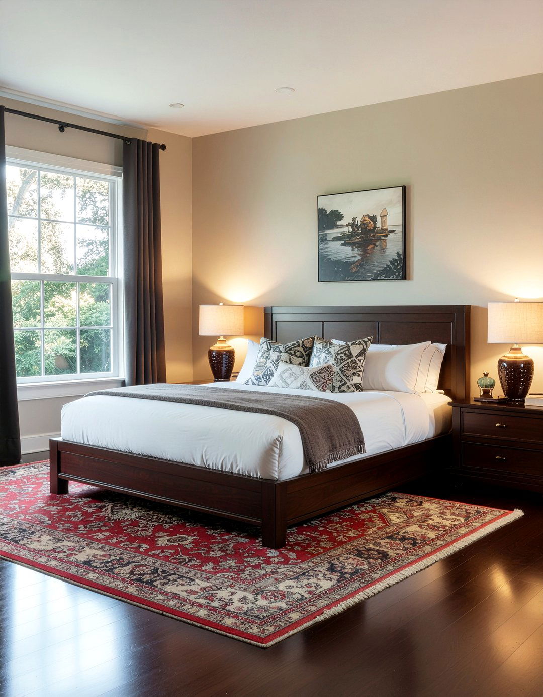 Dark Walnut Bedroom Set - 30 affordable bedroom sets