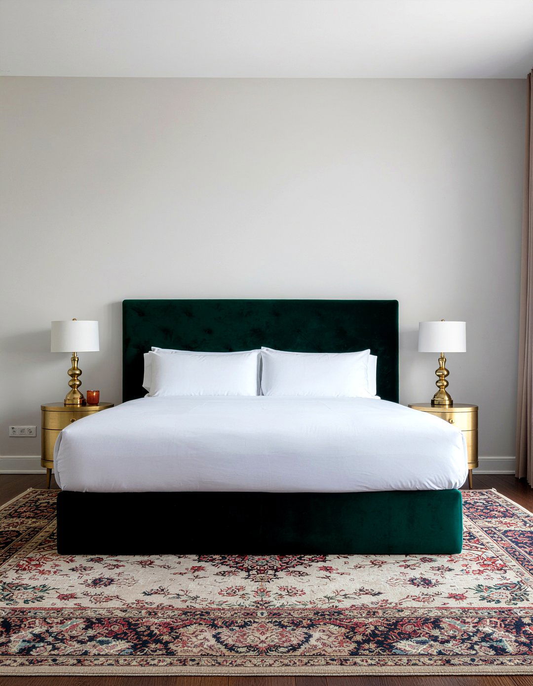 Dark Walnut Wood Paneling - 30 bedroom wood wall ideas