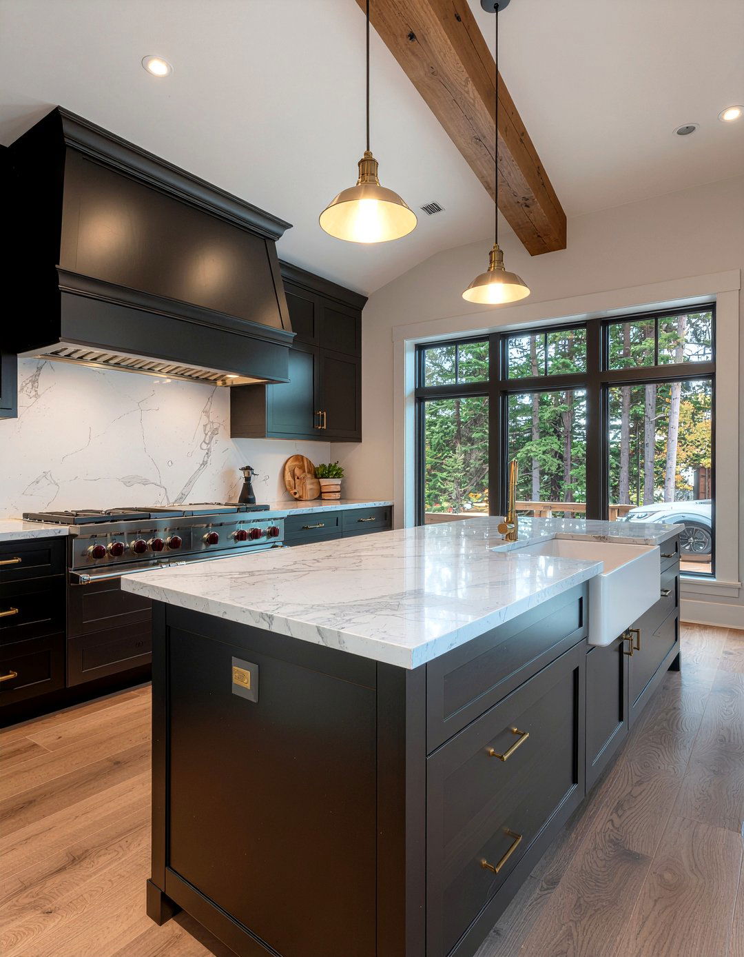 Dark Wood Cabinetry - 30 chalet kitchen ideas