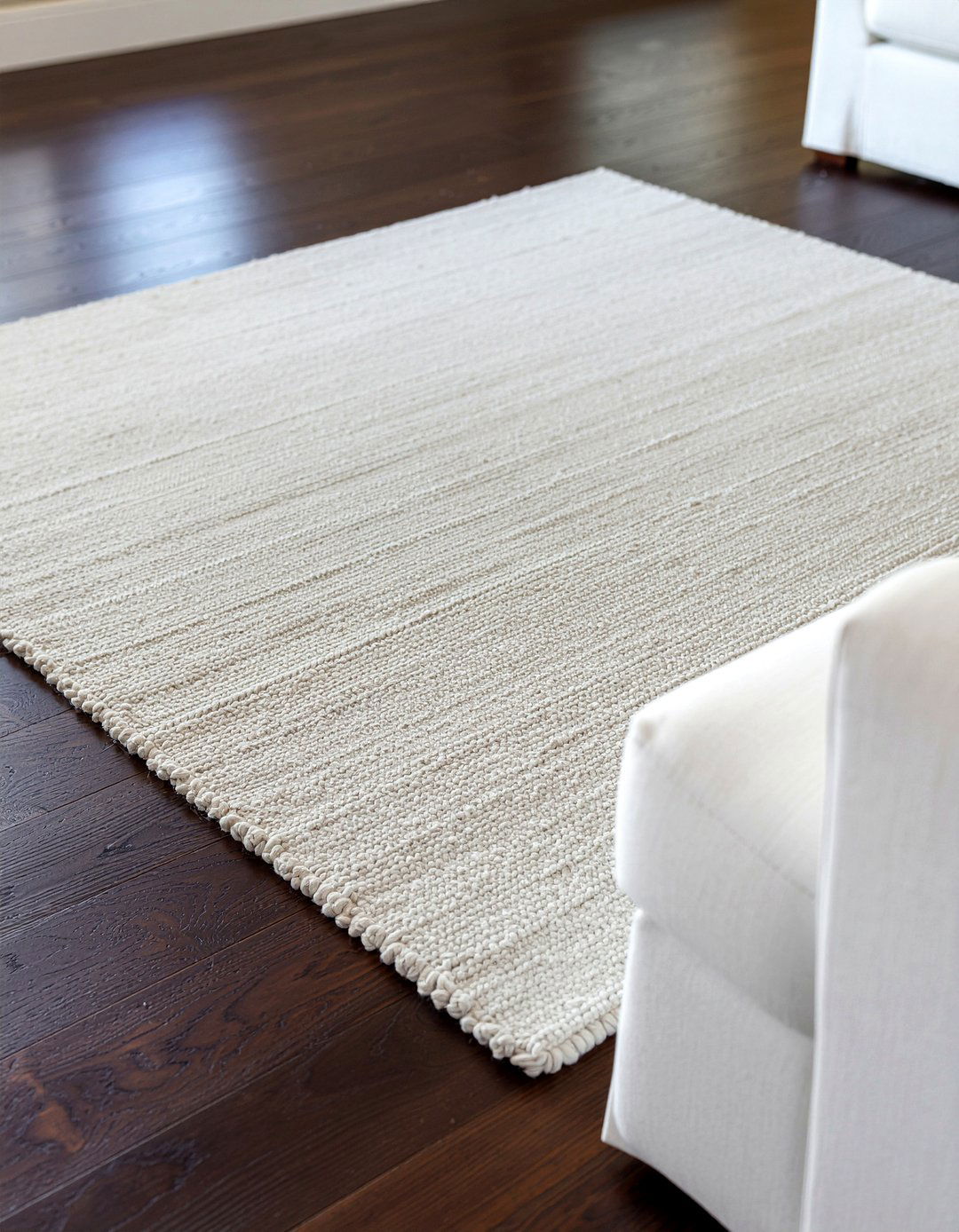 Dark Wood Floor - 30 lodge living room ideas