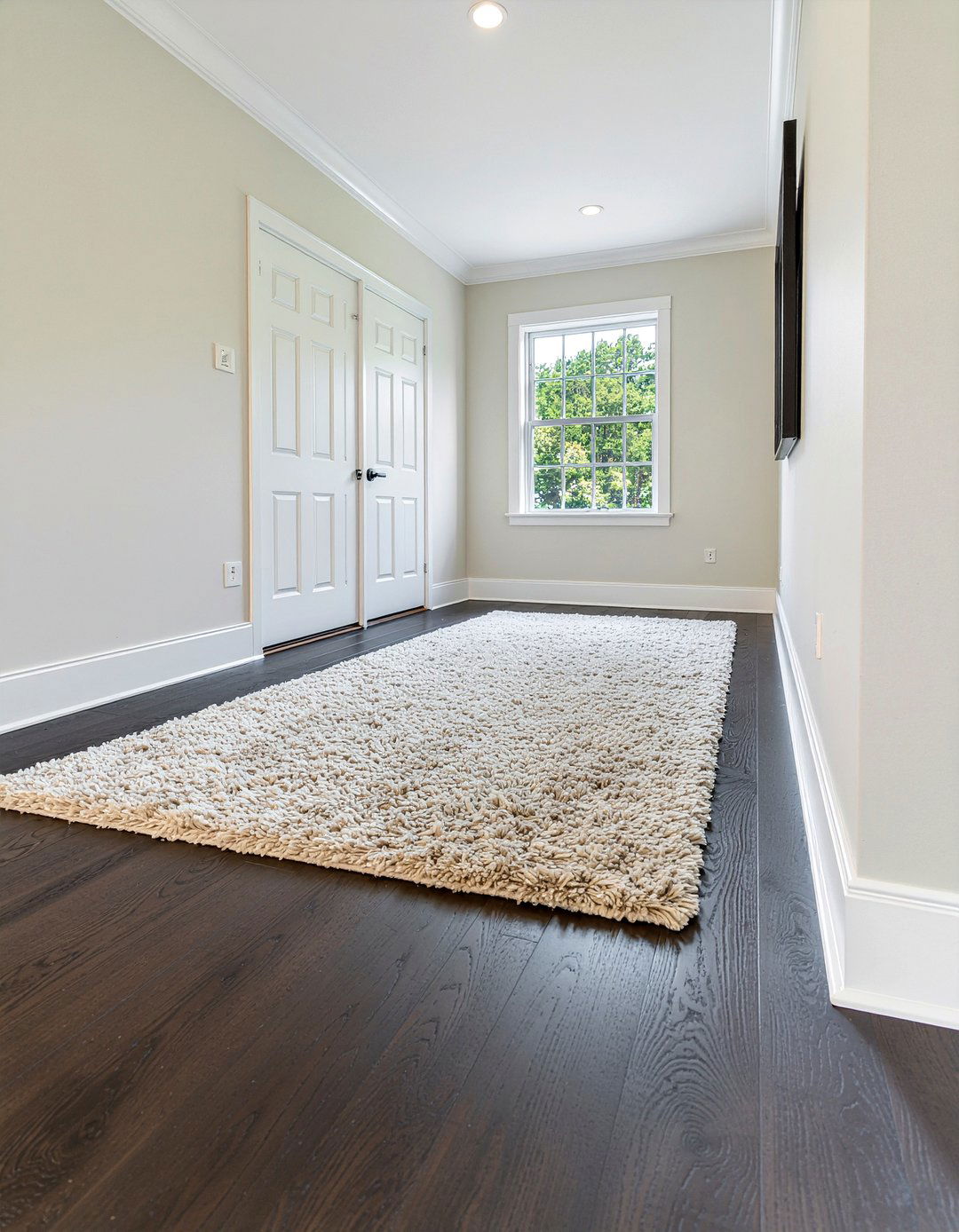 Dark Wood Flooring - 30 grand living room ideas