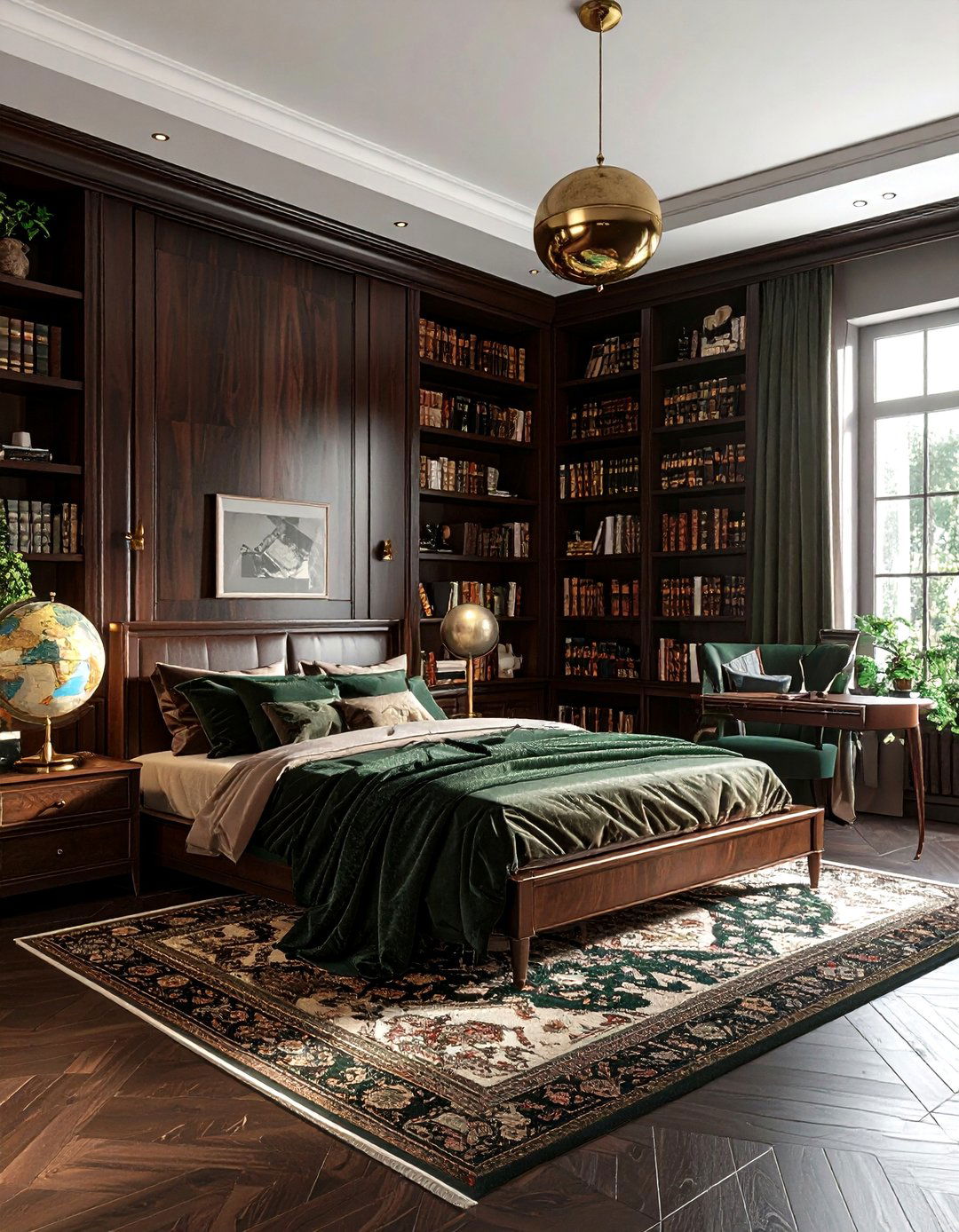 Dark academia bedroom - 30 teen room decor ideas