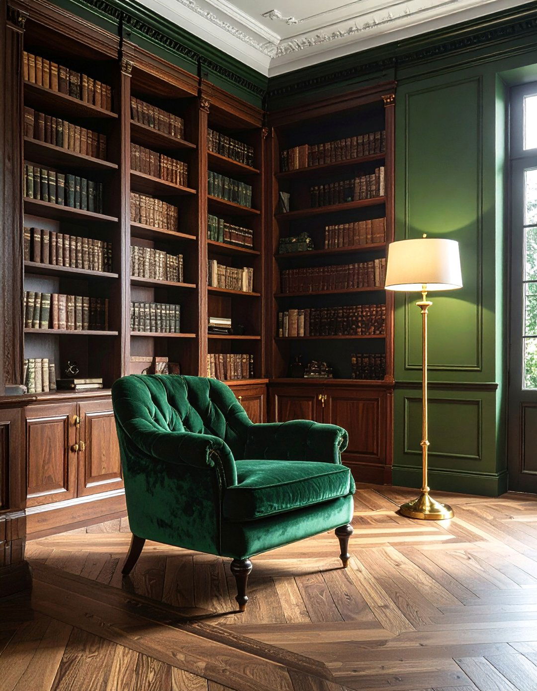 Dark academia library - 30 stylish decor ideas