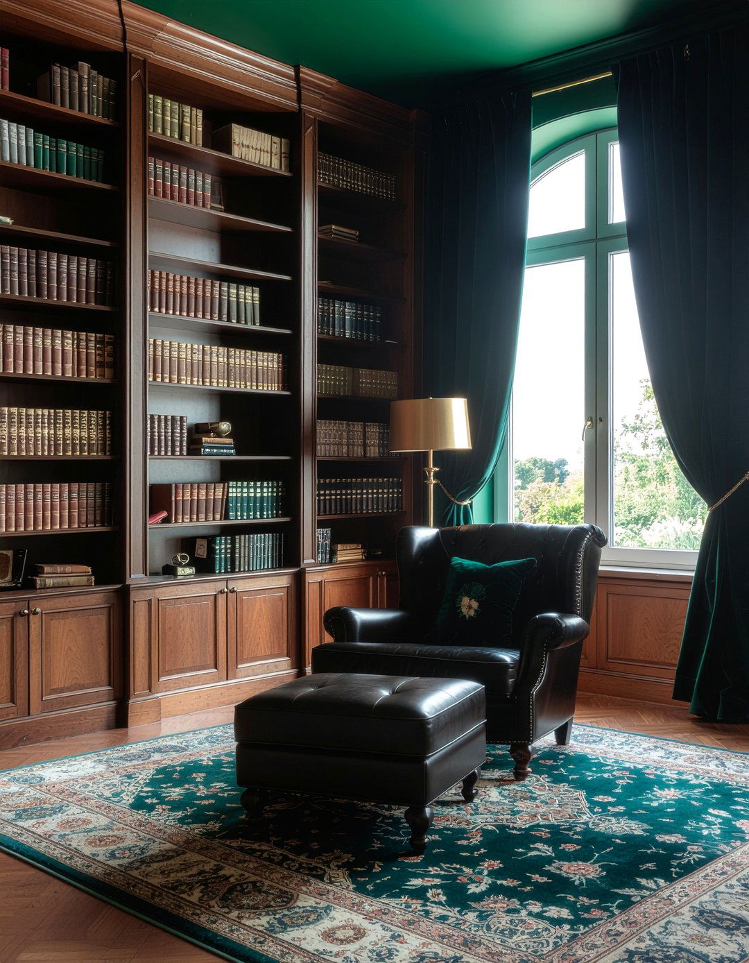 Dark academia living room - 30 living room transformation ideas