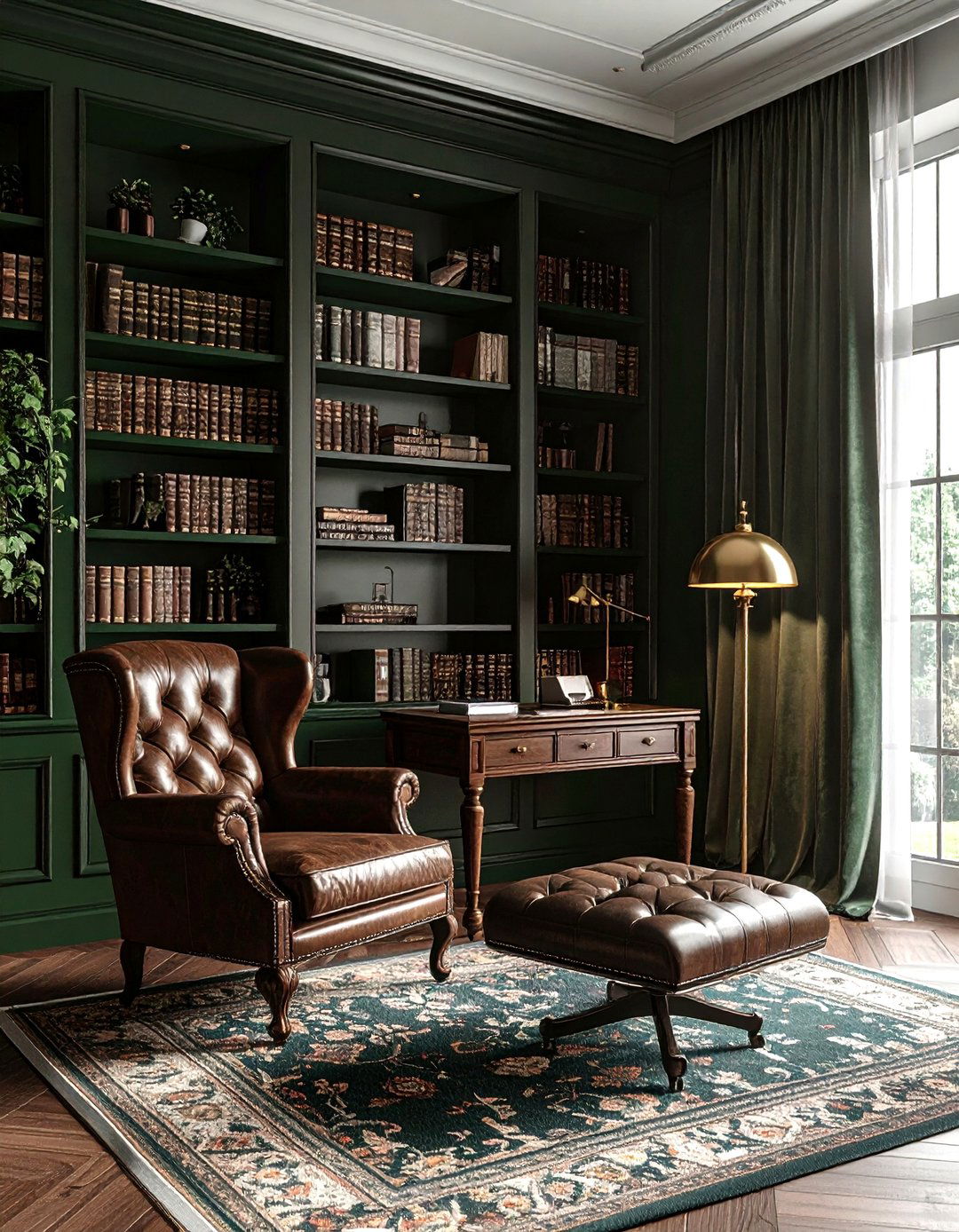 Dark academia living room - 30 living room warm settings