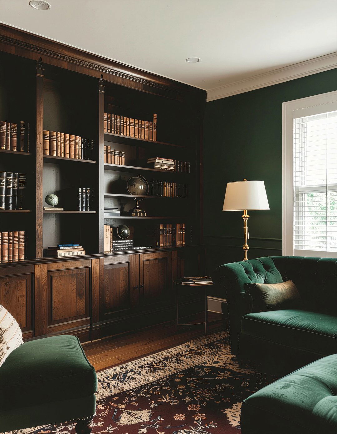 Dark academia living room - 30 viral living room ideas