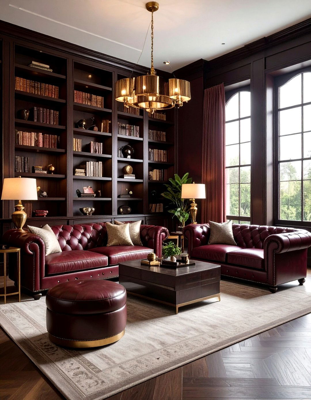 Dark academia living room - 30 high-end living room ideas