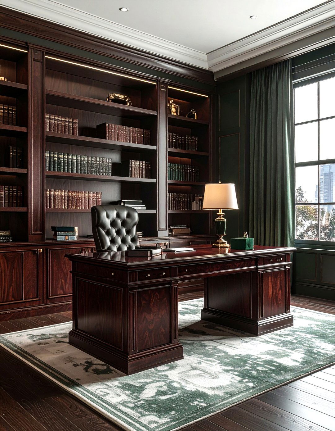 Dark academia office - 30 curated decor ideas