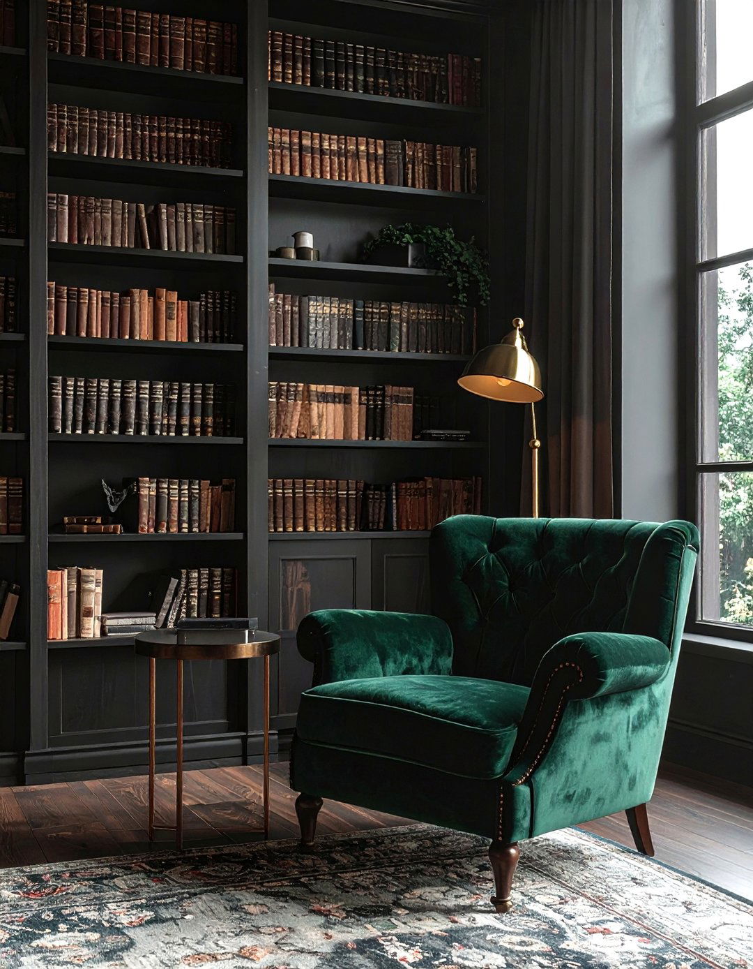 Dark academia room - 30 chic decor ideas