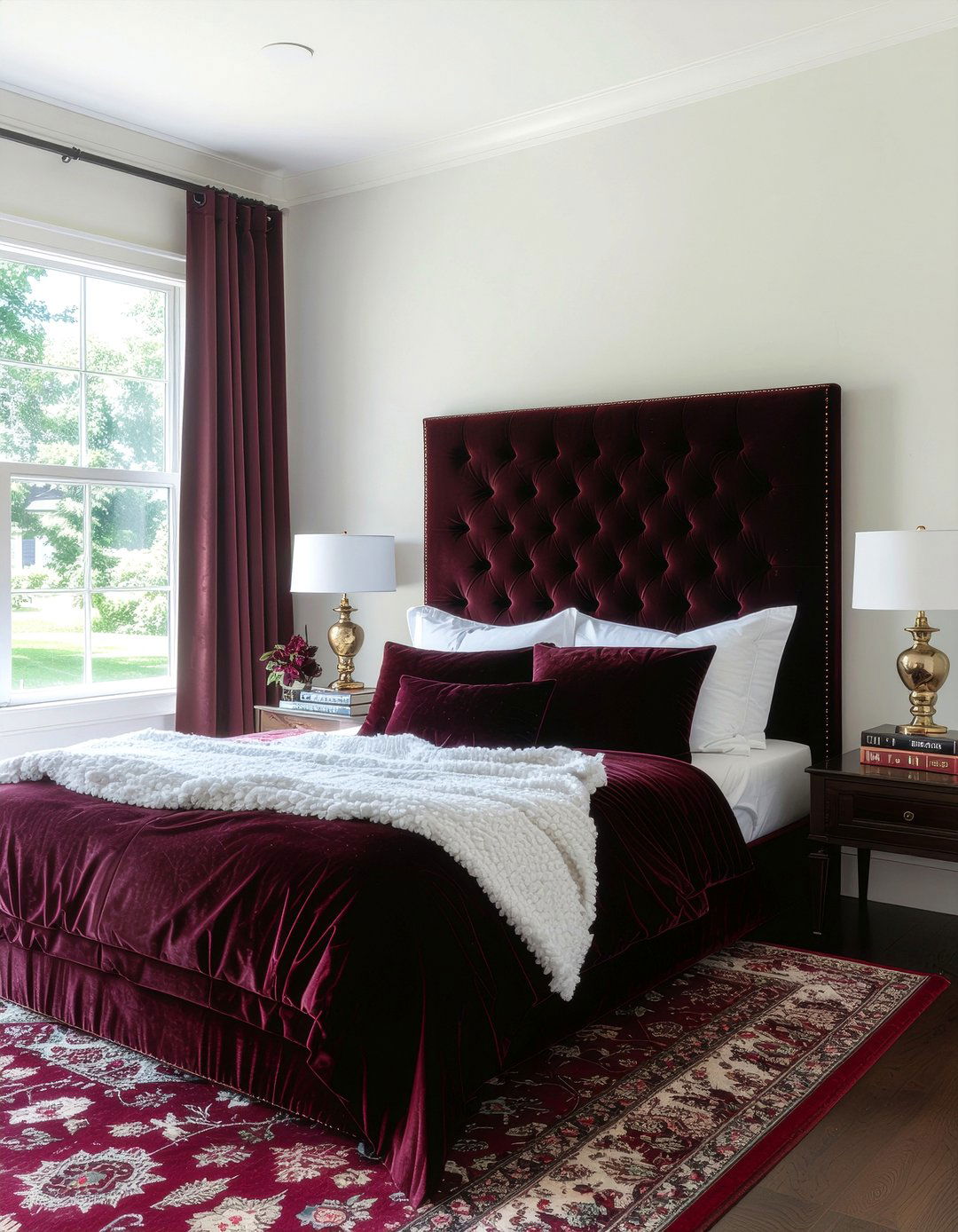Dark academia velvet bedding - 30 bedroom velvet bedding ideas