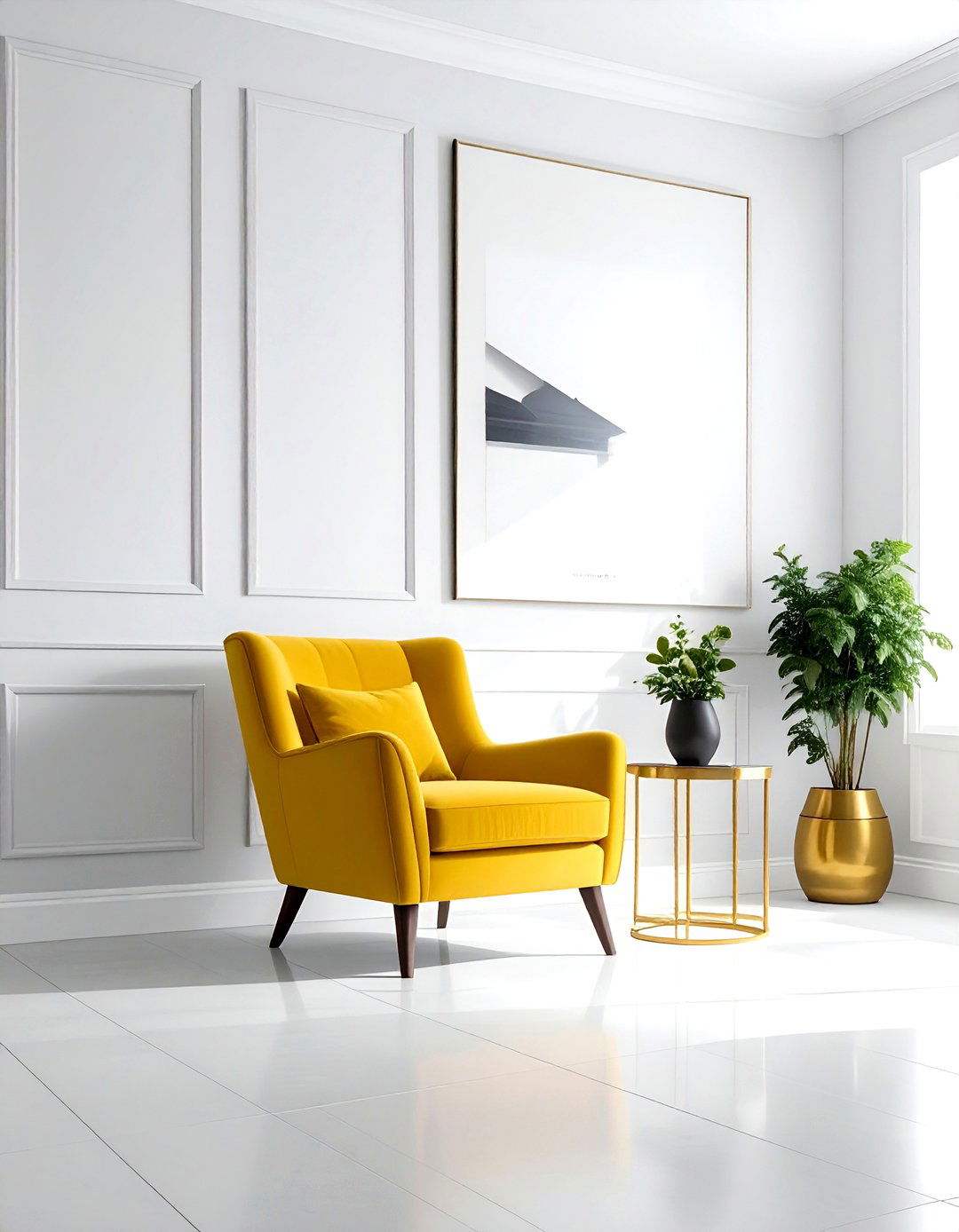 Dark charcoal wall panel - 30 living room flat panel ideas