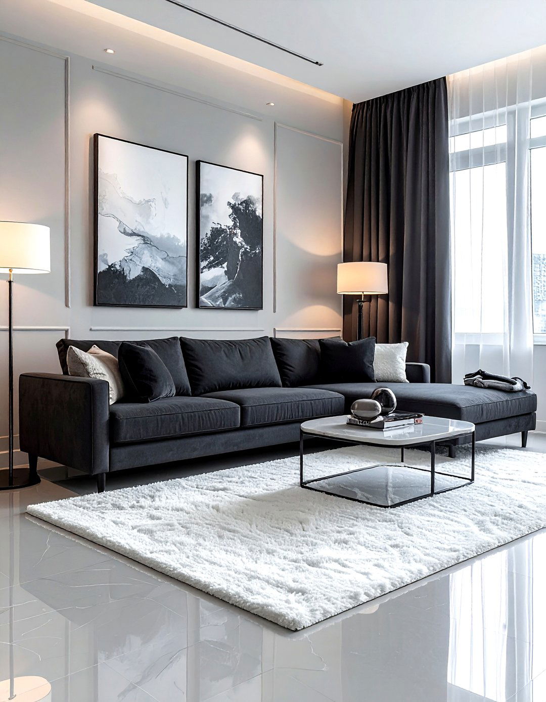 Dark color lawson sofa - 30 living room lawson sofa ideas