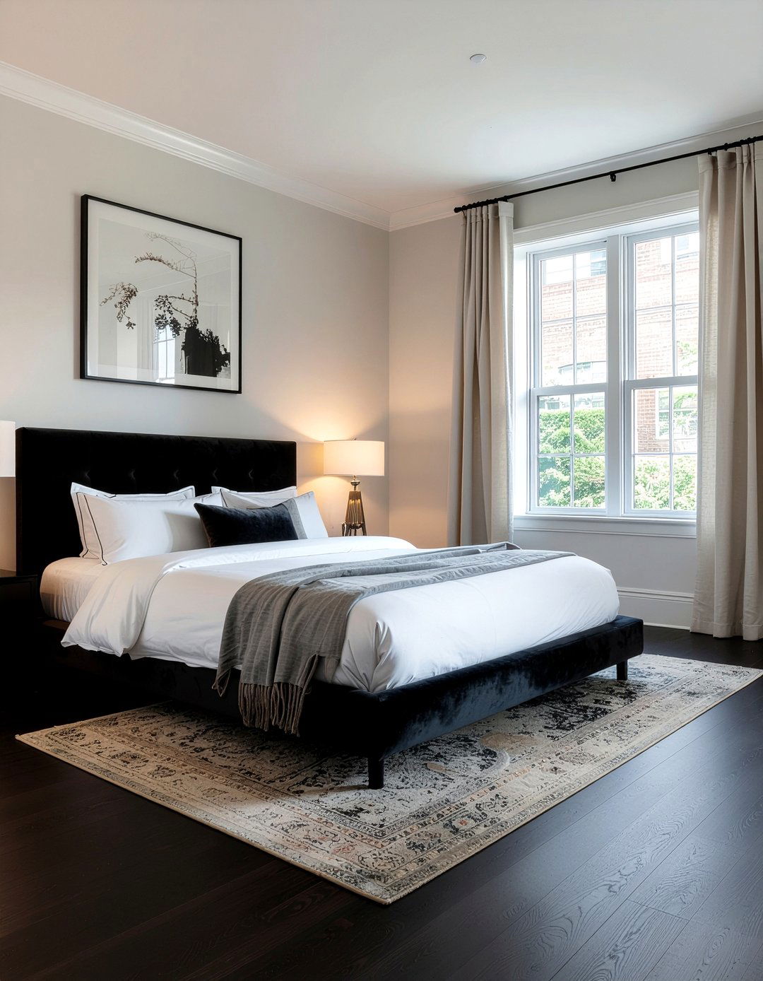 Dark cork flooring bedroom - 30 bedroom cork flooring ideas