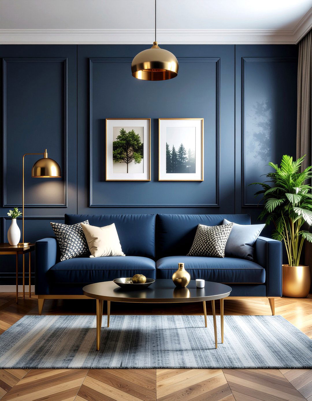 Dark eclectic living room - 30 eclectic living room ideas