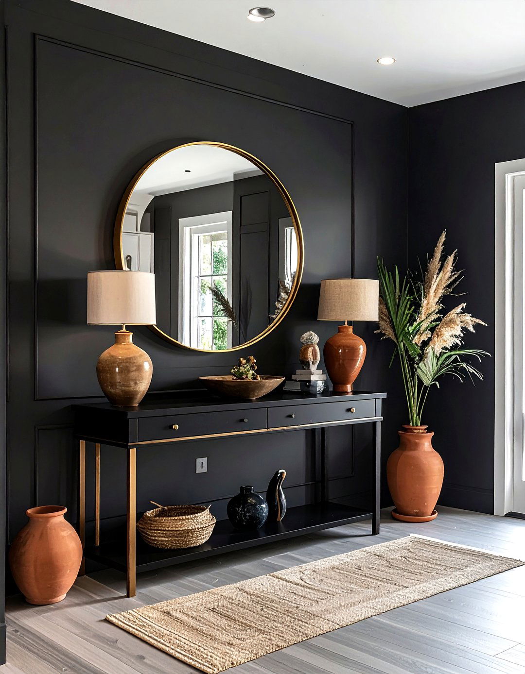 Dark entryway decor - 30 moody decor ideas