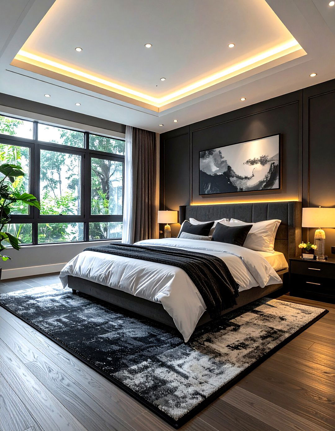 30 Gray and White Bedroom Ideas for a Serene Space