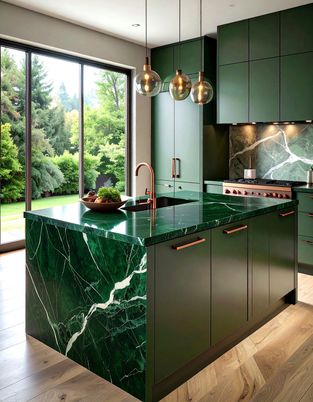 Dark green soapstone - 30 soapstone bathroom ideas