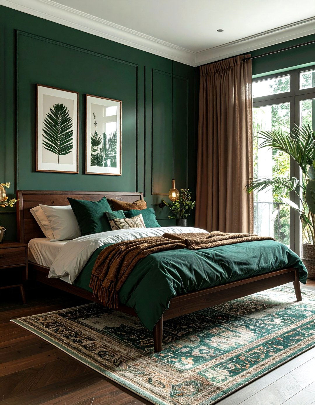 Dark green teal bedroom - 30 contemporary teal bedroom ideas