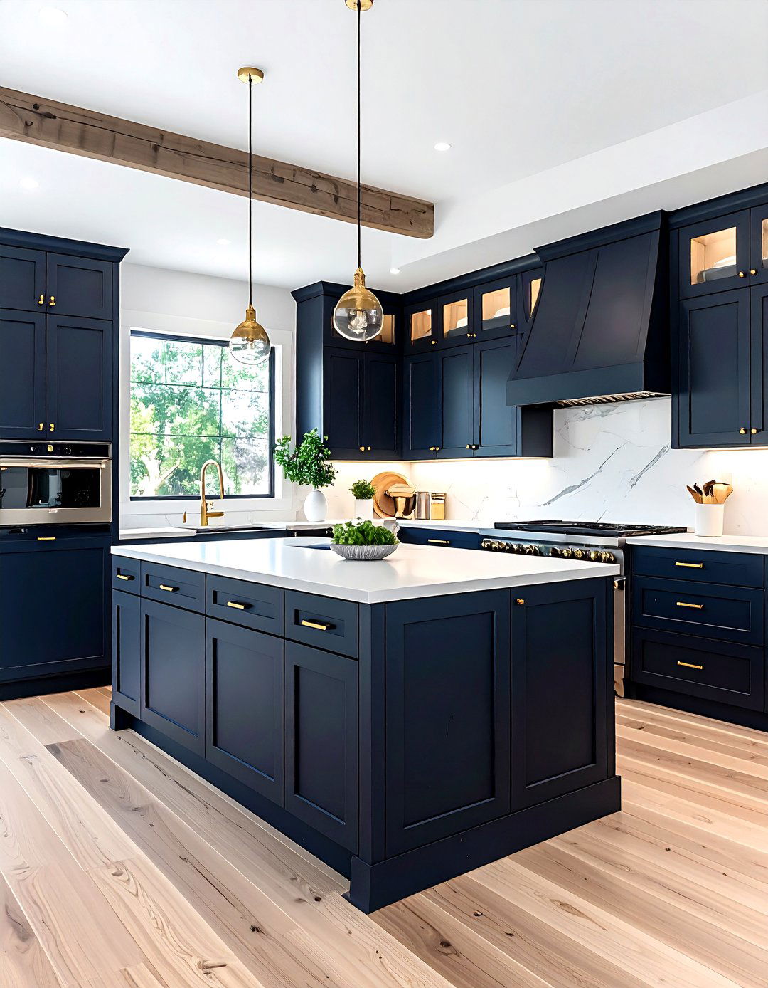 Dark kitchen cabinets - 30 ranch kitchen ideas