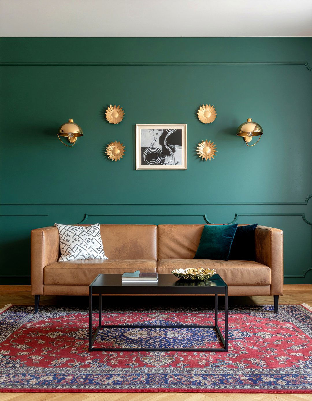 Dark living room walls - 30 living room remodel ideas