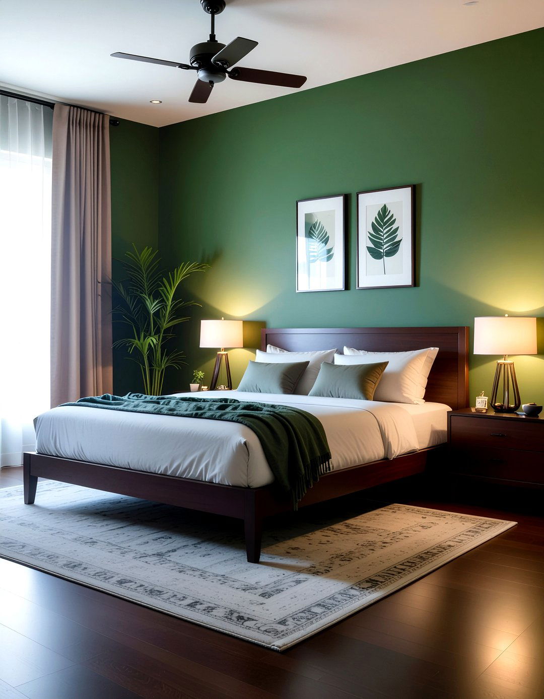 Dark moody bedroom - 30 serene bedroom ideas