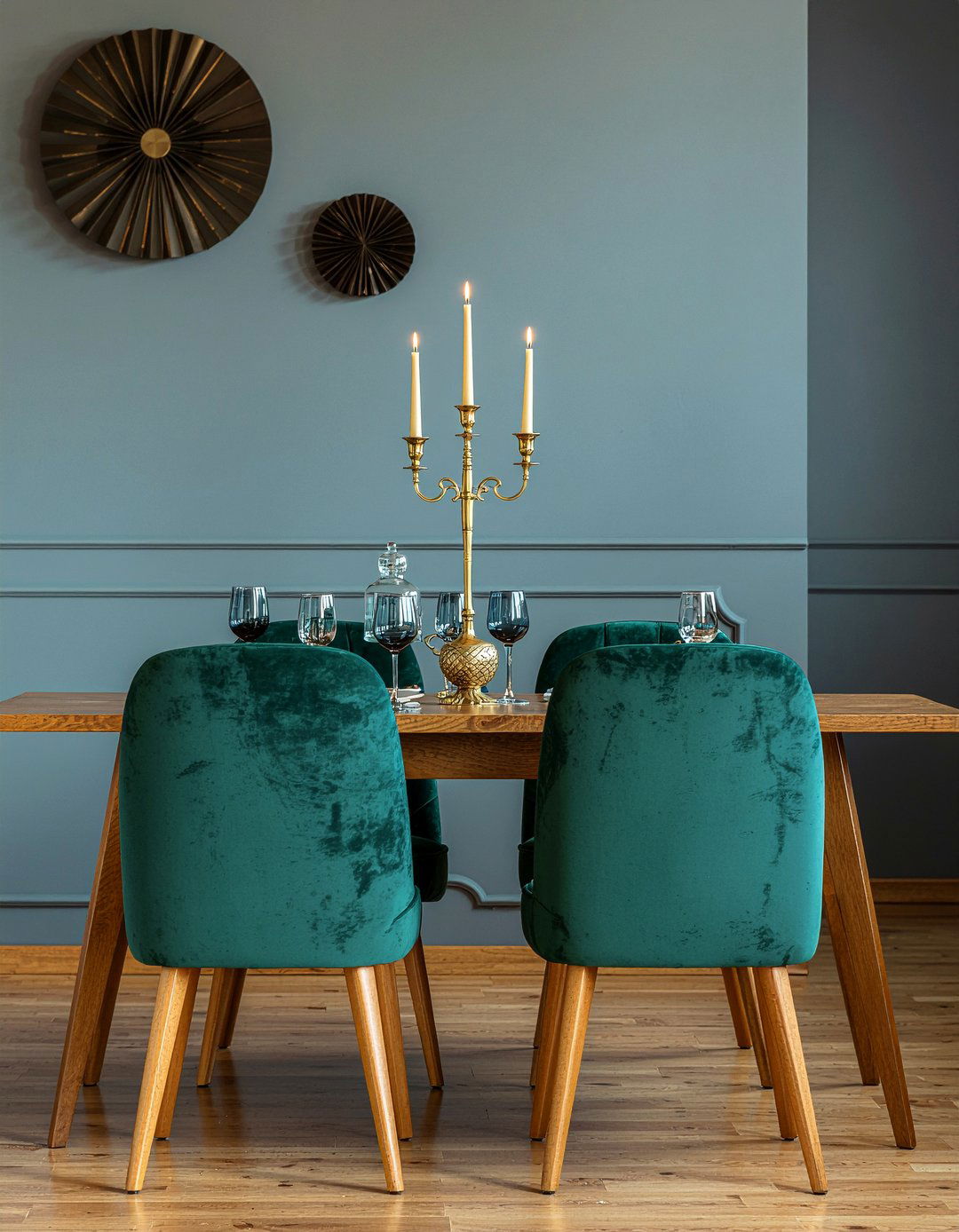 Dark moody dining room - 30 dining room transformation ideas