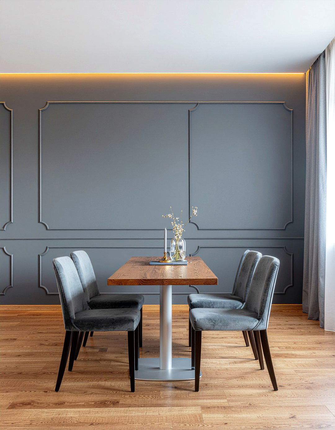 Dark moody dining room - 30 high-design dining room ideas