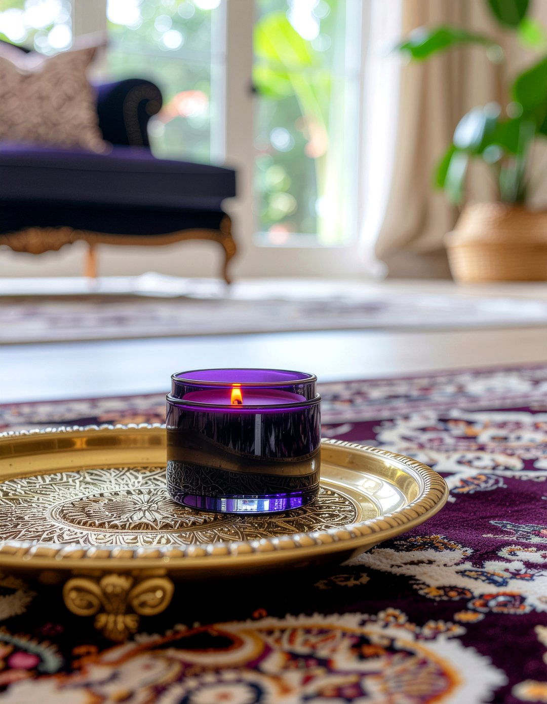 Dark oud candle - 30 living room scented candles