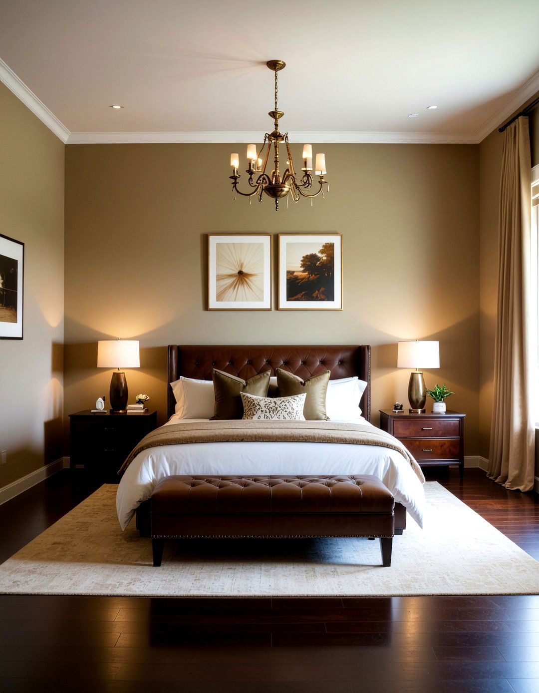 Dark tan bedroom - 30 tan bedroom ideas