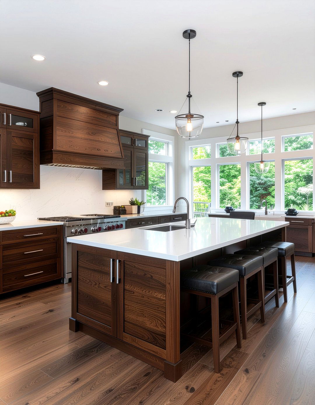 Dark wood cabinet - 30 emerging decor trend ideas