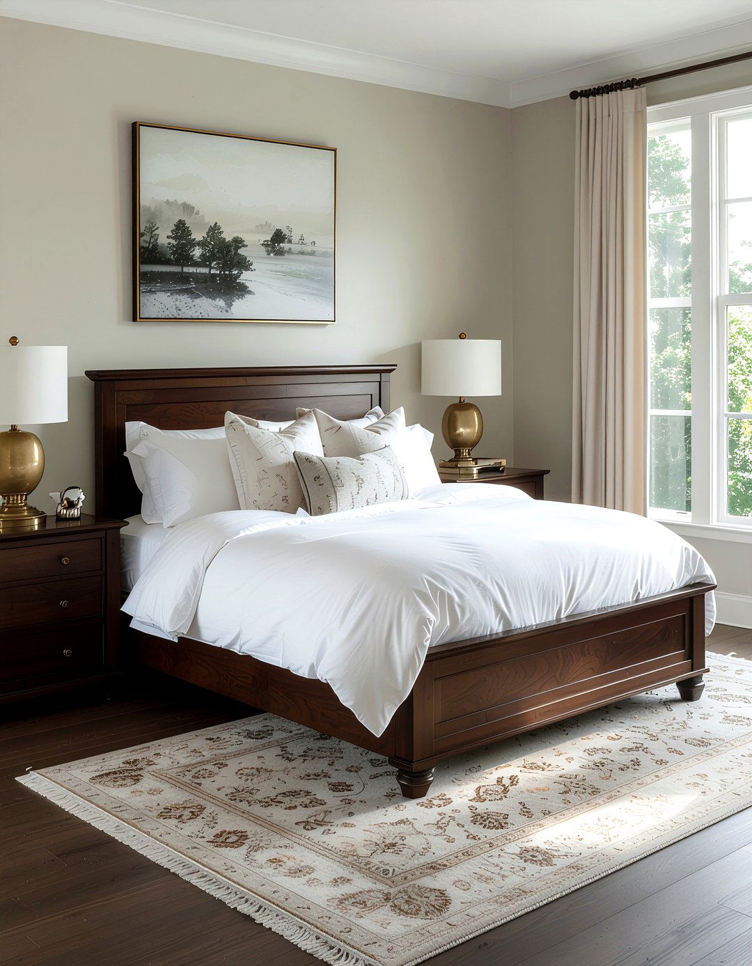 Dark wood furniture - 30 essential decor ideas