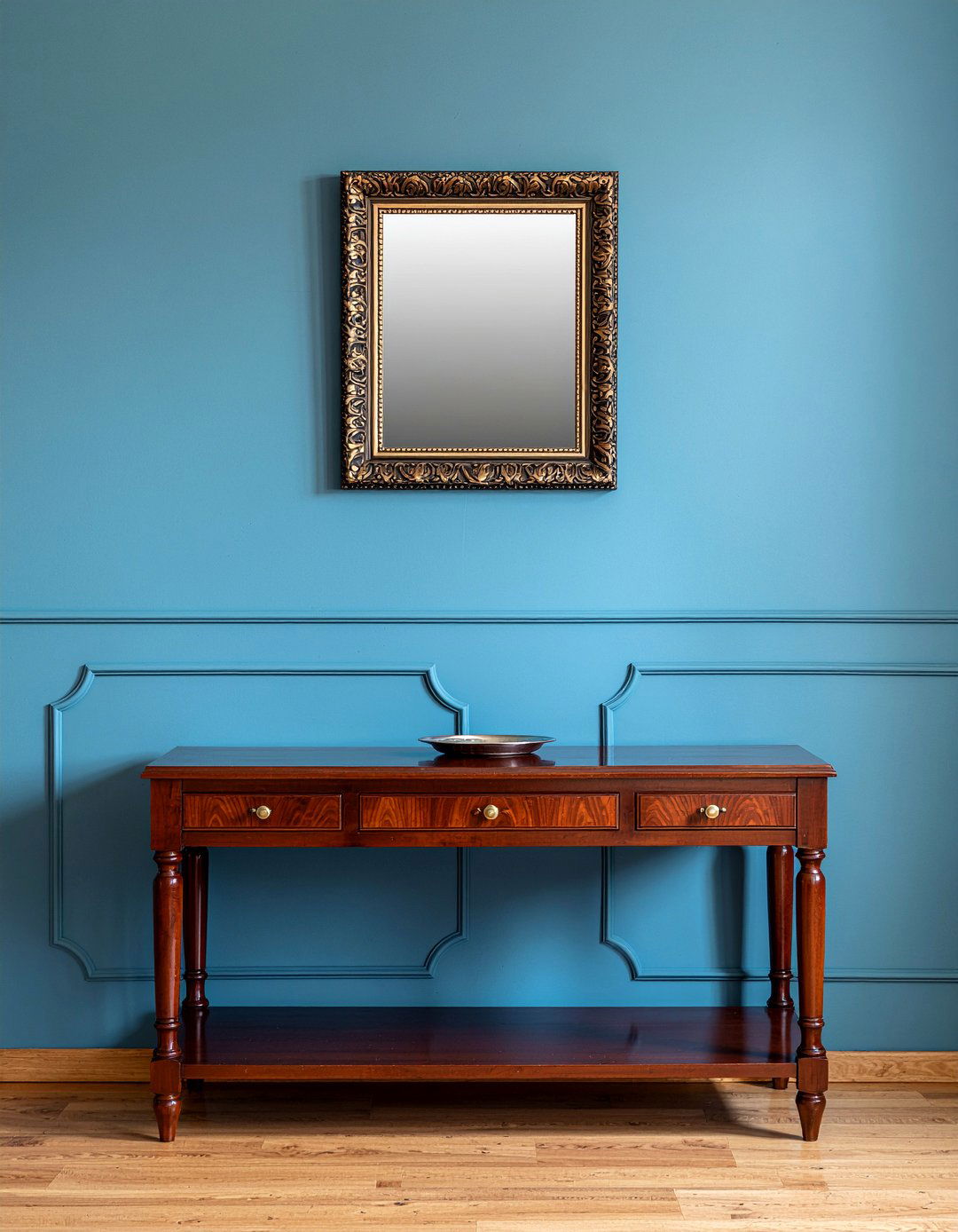 Dark wood sideboard - 30 heirloom dining room ideas