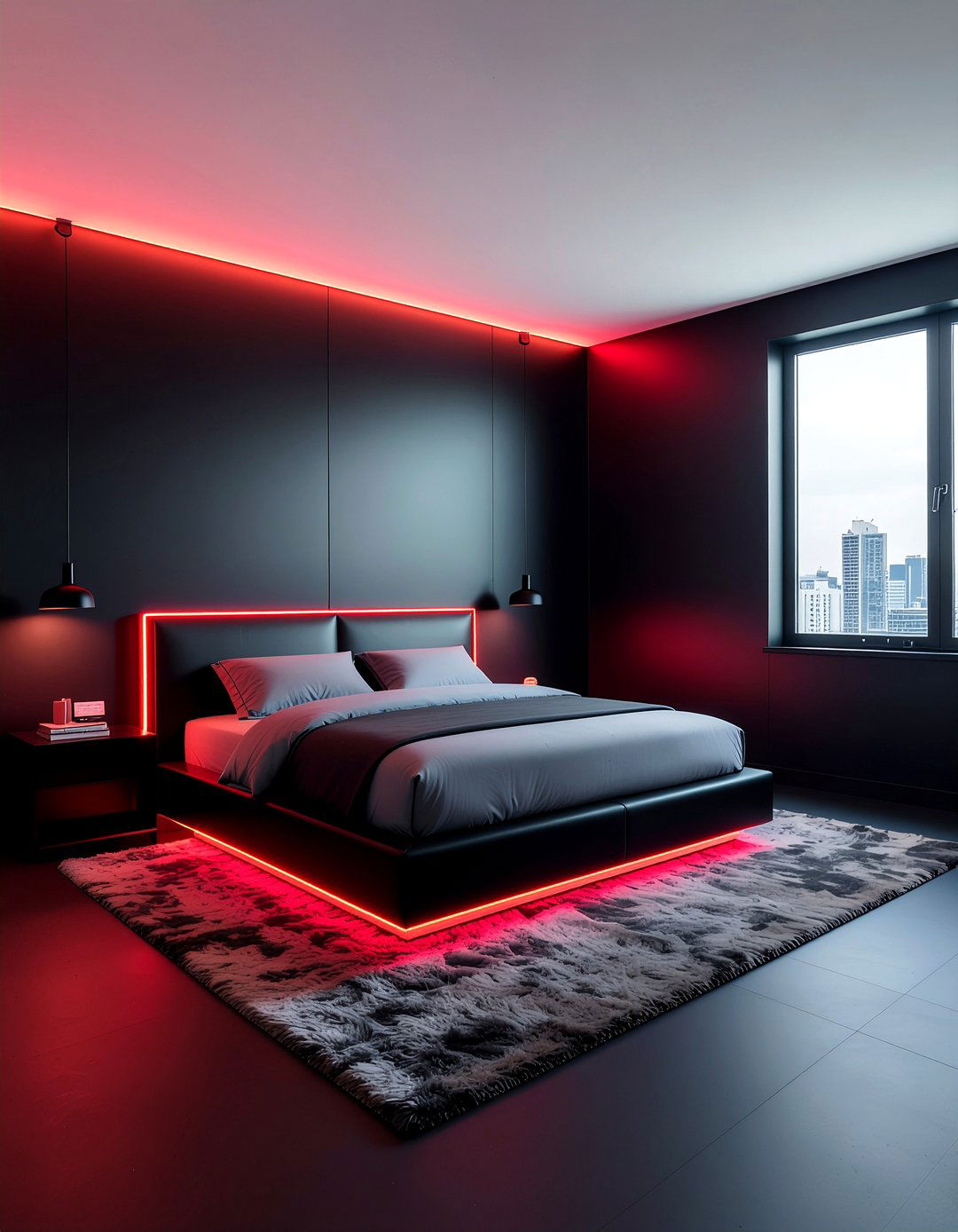 Darth Vader Black Room - 30 Star Wars bedroom ideas