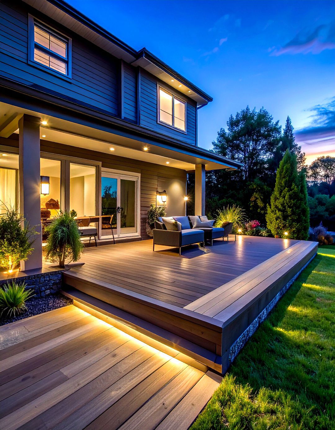 Deck Lighting - 30 deck decor ideas