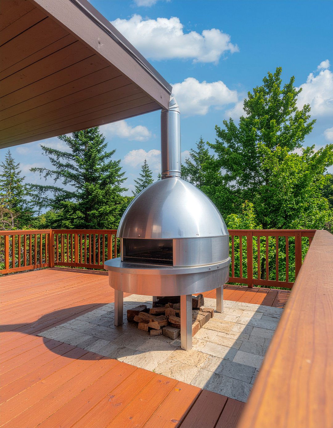 Deck Pizza Oven - 30 outdoor kitchen pizza oven ideas