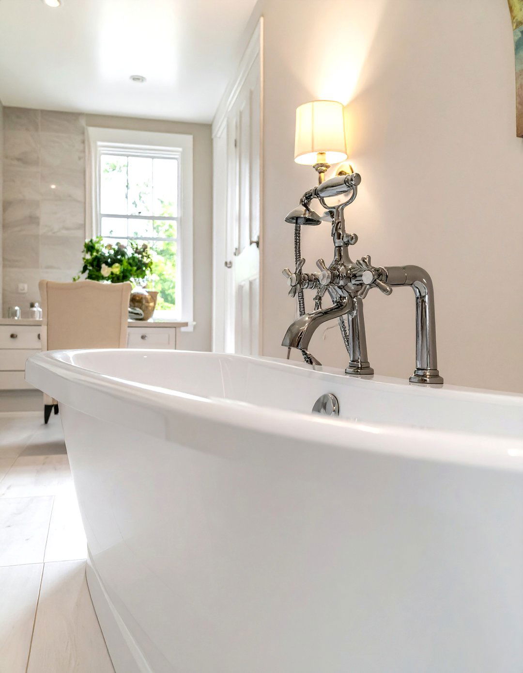 Deck mount tub faucet - 30 bathtub faucet ideas