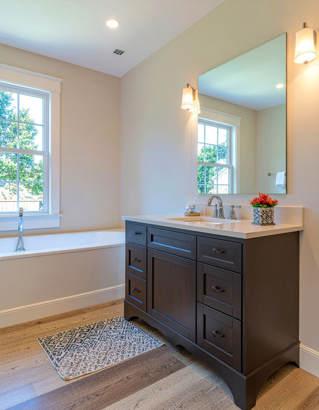 Decorative Bathroom Toe Kick - 30 bathroom millwork ideas