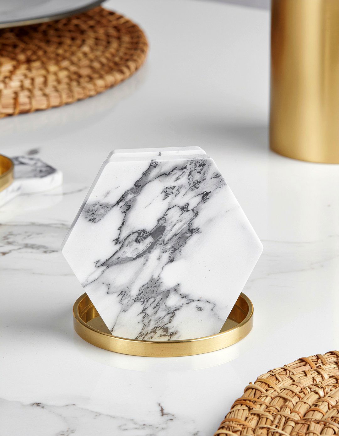 Decorative Coaster Set - 30 dining room essentials