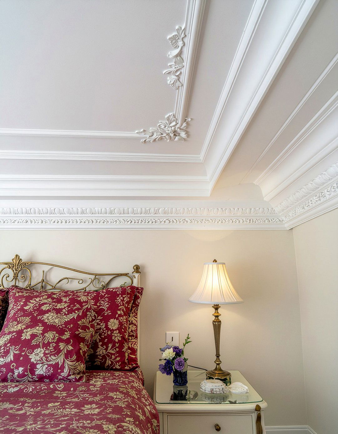 Decorative Crown Molding - 30 Victorian bedroom ideas