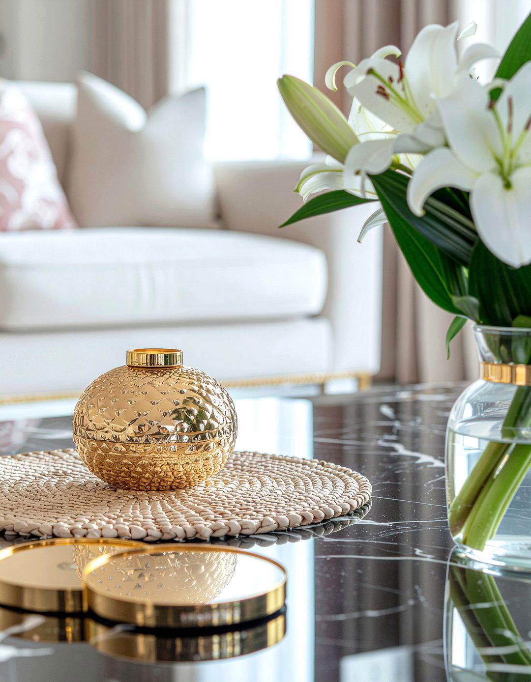 Decorative Gold Diffuser - 30 living room essential oil diffusers